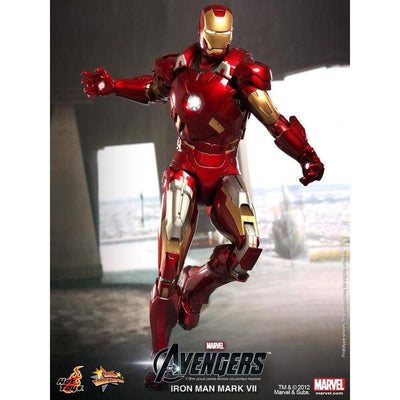 Avengers Iron Man Mark VII MMS185 HOT TOYS Movie Masterpiece