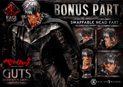 Berserk - Guts, Berserker Armor Rage Edition DX Bonus Version 1/3 Scale Statue