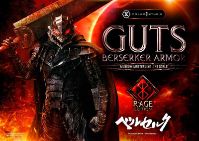 Berserk - Guts, Berserker Armor Rage Edition DX Bonus Version 1/3 Scale Statue