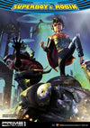 Superman Superboy & Robin Museum Statue