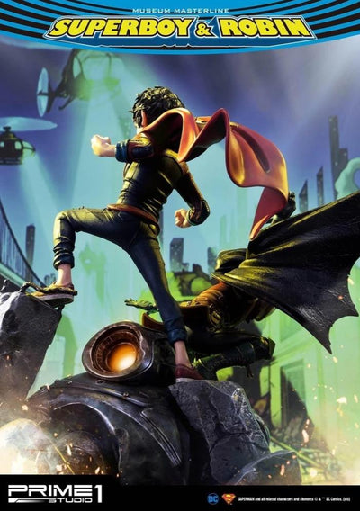 Superman Superboy & Robin Museum Statue