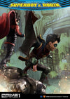 Superman Superboy & Robin Museum Statue