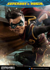 Superman Superboy & Robin Museum Statue