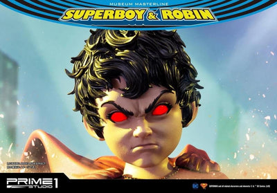 Superman Superboy & Robin Museum Statue