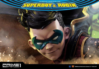 Superman Superboy & Robin Museum Statue
