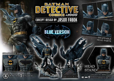 Batman Detective Comics #1000 - Concept Design By Jason Fabok (Blue Version) 1/3 Scale Statue