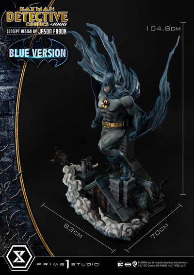 Batman Detective Comics #1000 - Concept Design By Jason Fabok (Blue Version) 1/3 Scale Statue