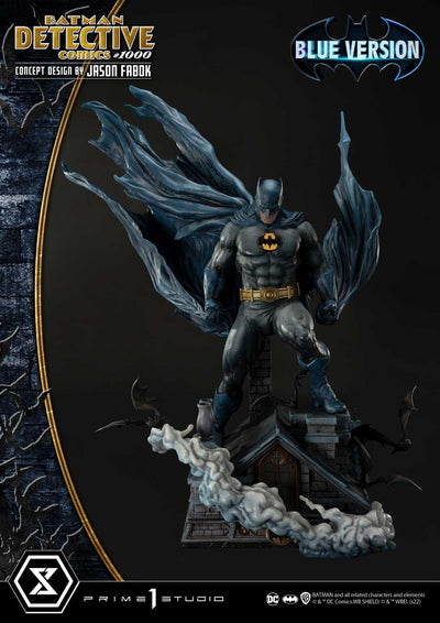 Batman Detective Comics #1000 - Concept Design By Jason Fabok (Blue Version) 1/3 Scale Statue