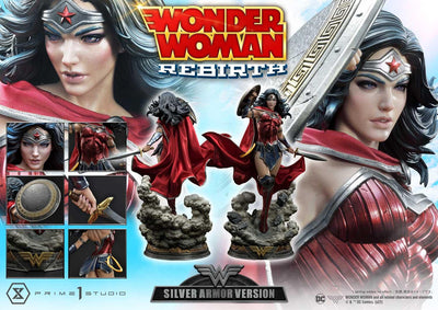 Wonder Woman Rebirth Silver Armor 1/3 Scale Statue