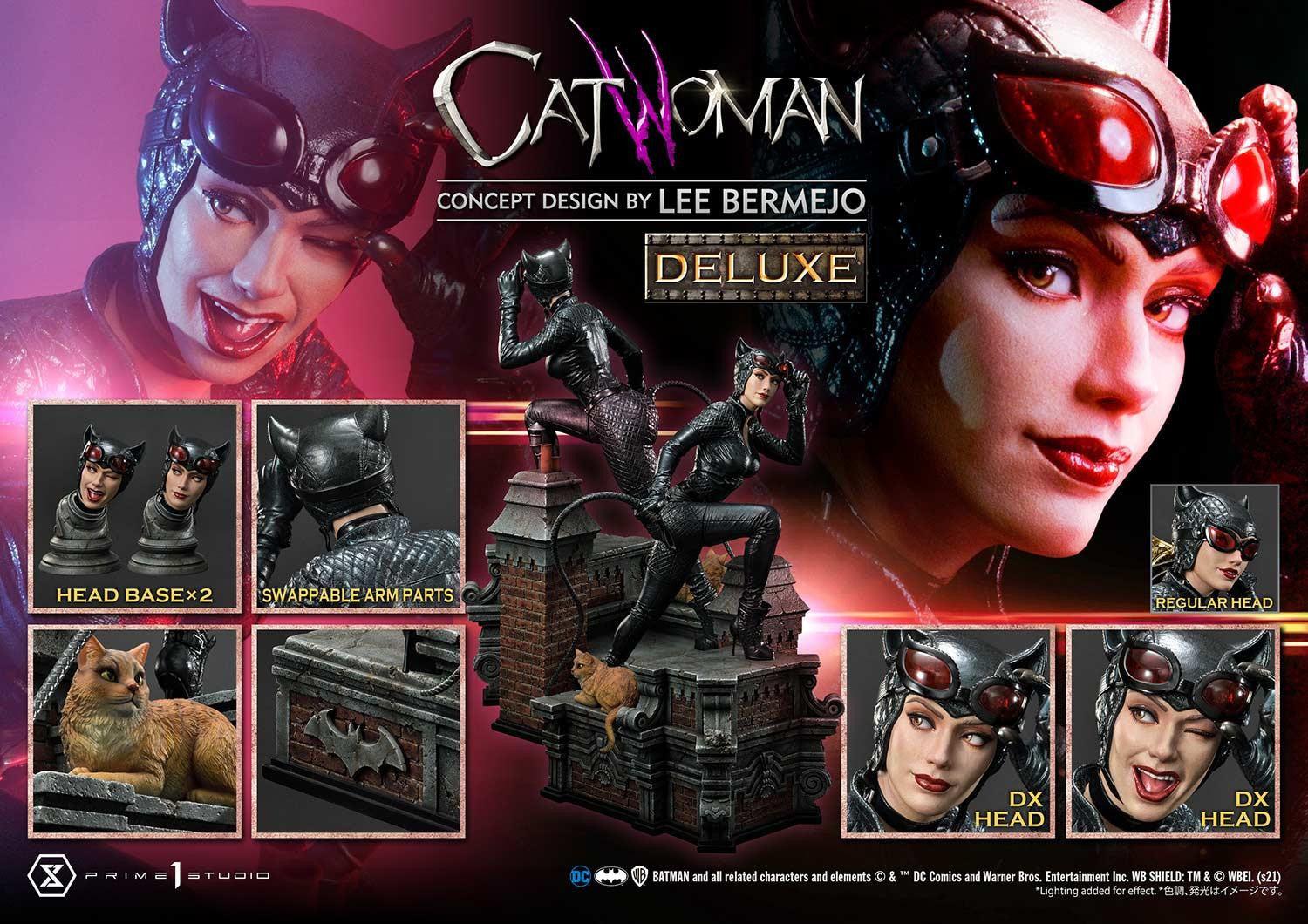 Catwoman (Concept Design by Lee Bermejo) DELUXE Version 1/3 Scale Statue