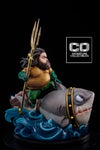 Chubby Aquaman Statue CO Signature