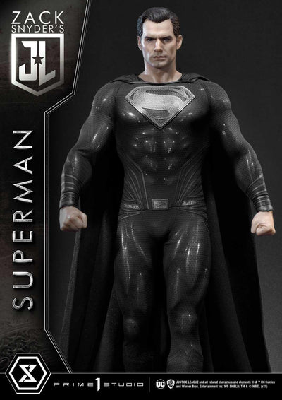Justice League: Superman Black Suit Statue