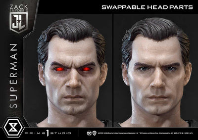Justice League: Superman Black Suit Statue