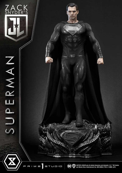 Justice League: Superman Black Suit Statue