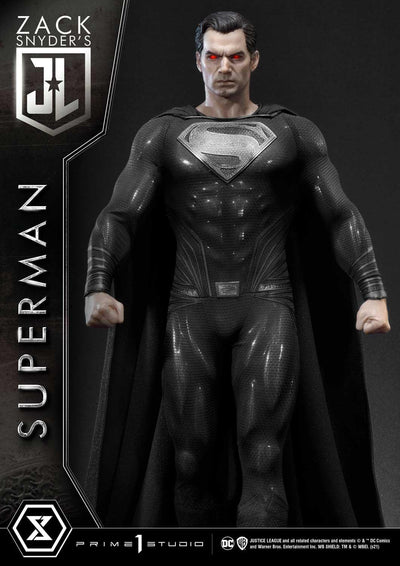 Justice League: Superman Black Suit Statue
