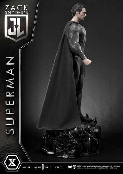 Justice League: Superman Black Suit Statue