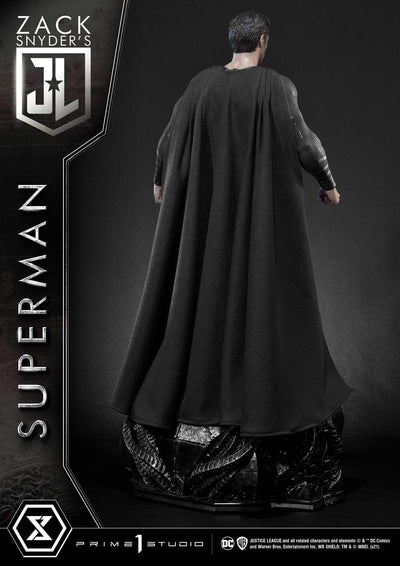Justice League: Superman Black Suit Statue