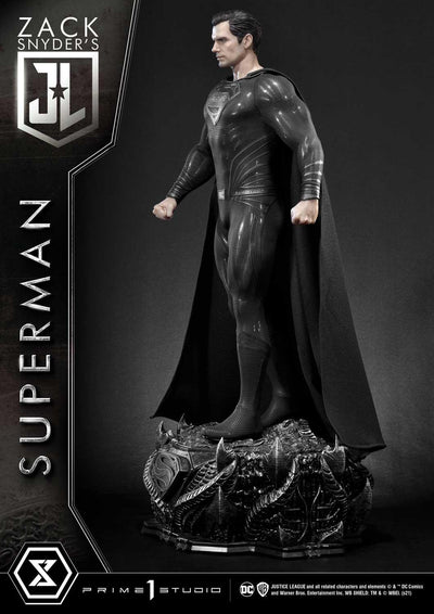Justice League: Superman Black Suit Statue