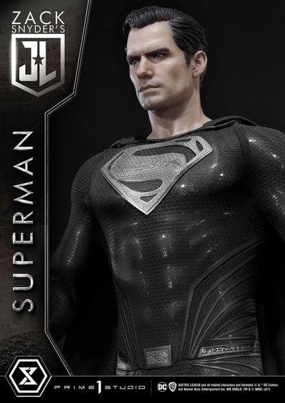 Justice League: Superman Black Suit Statue