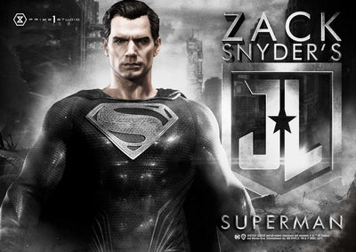 Justice League: Superman Black Suit Statue