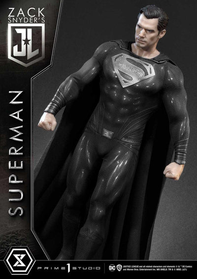 Justice League: Superman Black Suit Statue