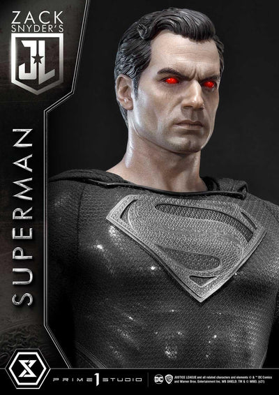 Justice League: Superman Black Suit Statue