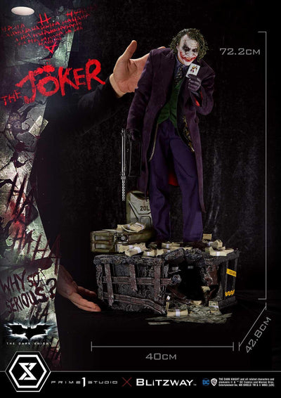 The Dark Knight (2008) - The Joker (Bonus) 1/3 Scale Statue