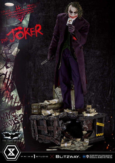 The Dark Knight (2008) - The Joker (Bonus) 1/3 Scale Statue