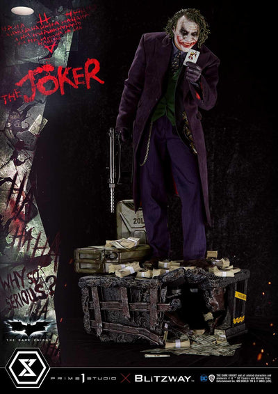 The Dark Knight (2008) - The Joker (Bonus) 1/3 Scale Statue