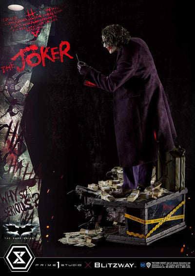 The Dark Knight (2008) - The Joker (Bonus) 1/3 Scale Statue
