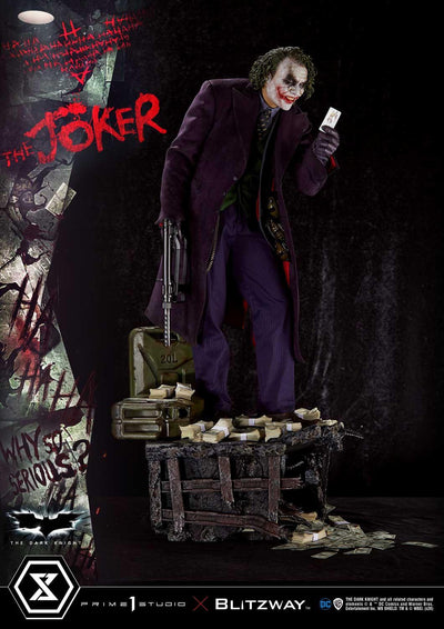 The Dark Knight (2008) - The Joker (Bonus) 1/3 Scale Statue