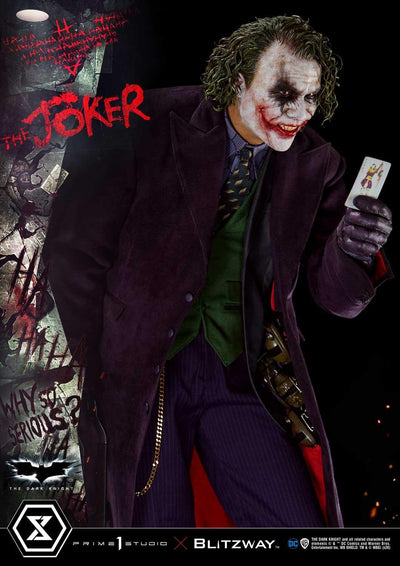 The Dark Knight (2008) - The Joker (Bonus) 1/3 Scale Statue