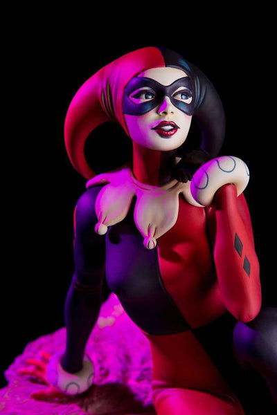 Harley Quinn "Waiting For My J Man" Statue by Mondo