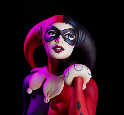 Harley Quinn "Waiting For My J Man" Statue by Mondo