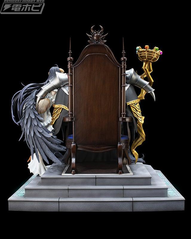 Ainz Ooal Gown & Albedo 1/4 Scale Statue SET