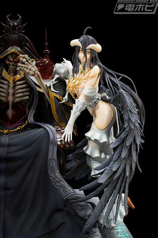 Ainz Ooal Gown & Albedo 1/4 Scale Statue SET