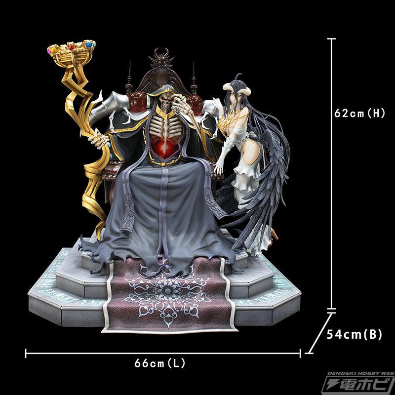 格安人気 Statue Scale 1/4 Albedo & Gown Ooal Ainz SET Shop Fiction Spec - SF・ファンタジー・ホラー