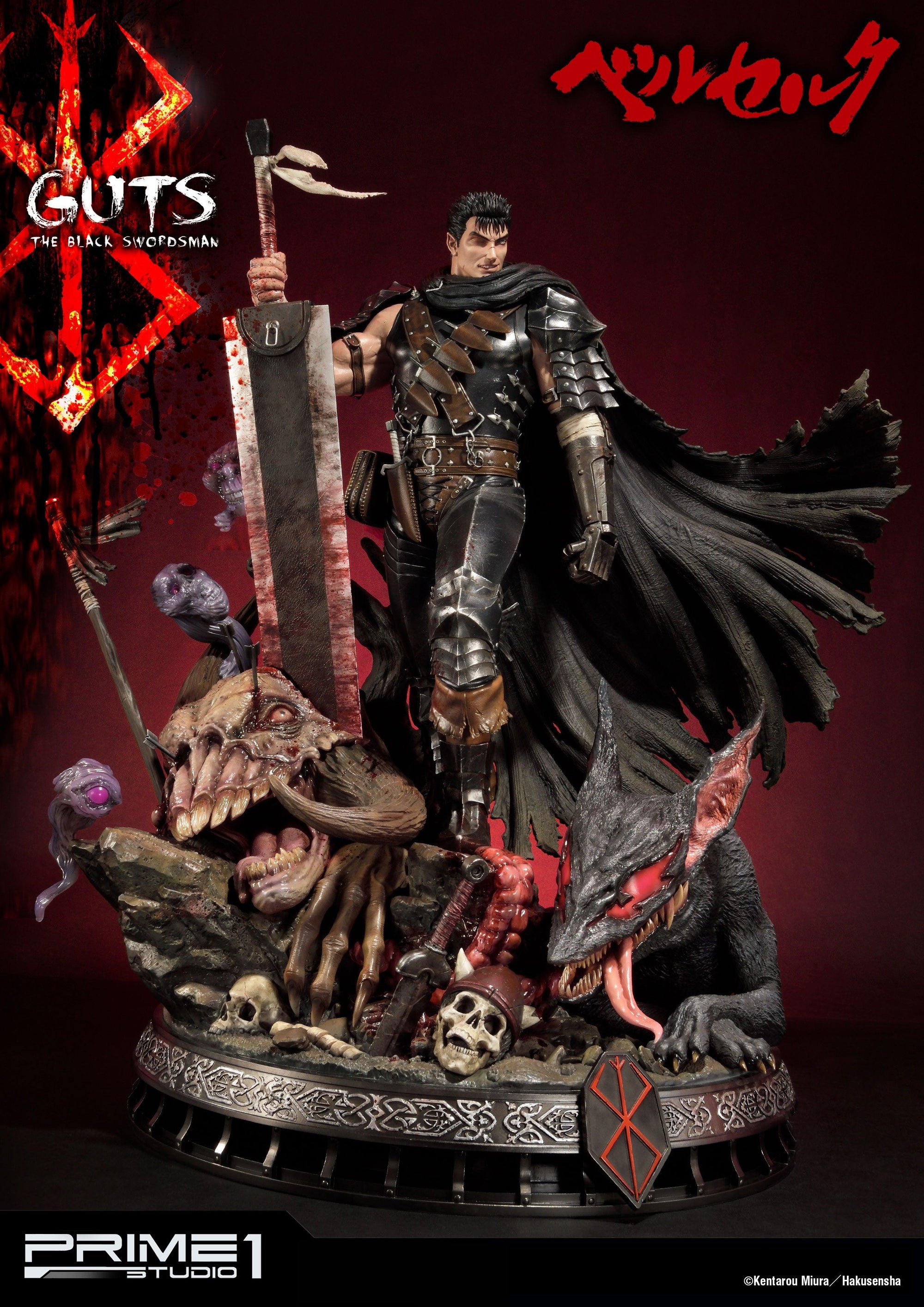 Guts The Black Swordsman 1/4 Scale Statue