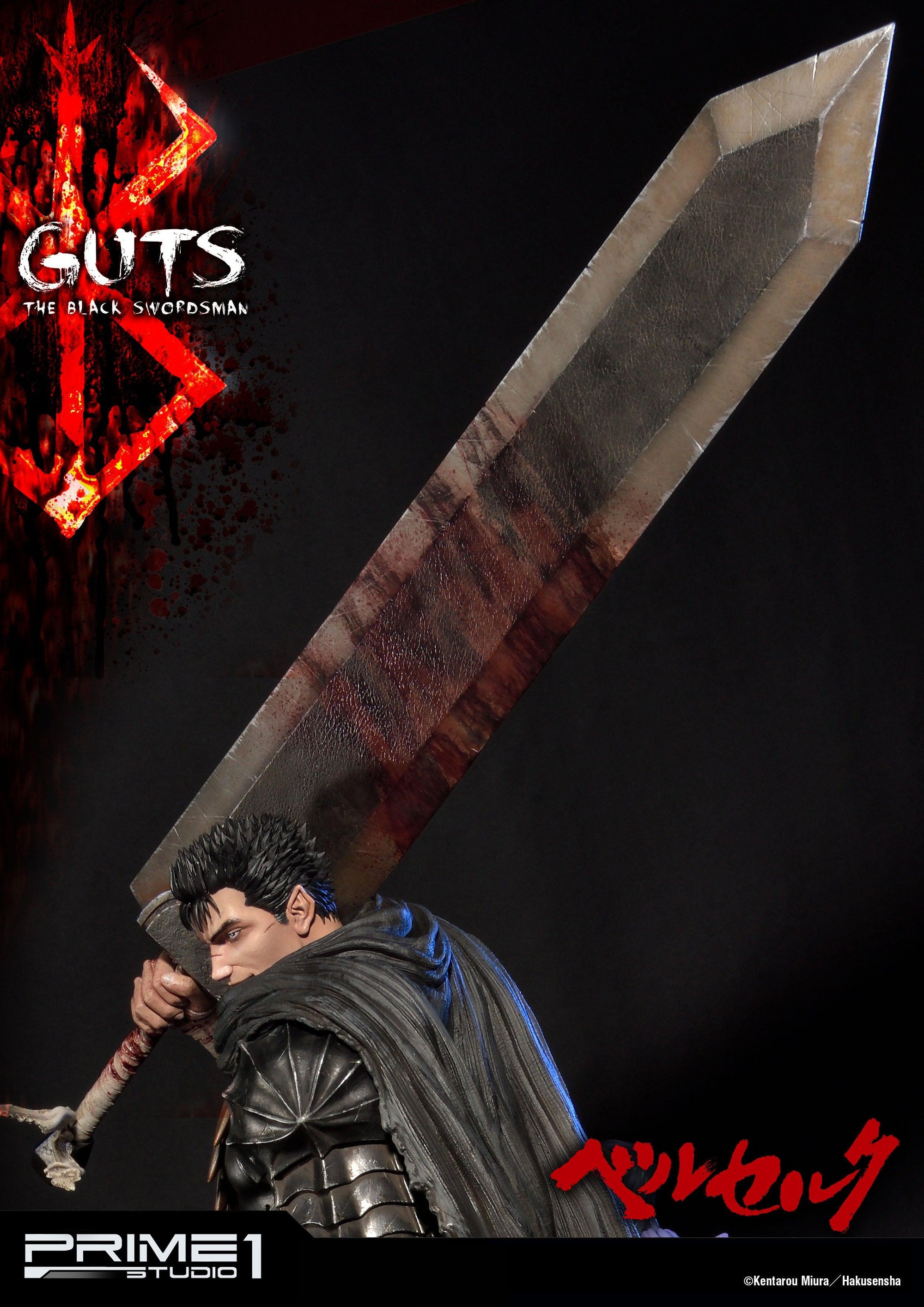 Guts The Black Swordsman 1/4 Scale Statue
