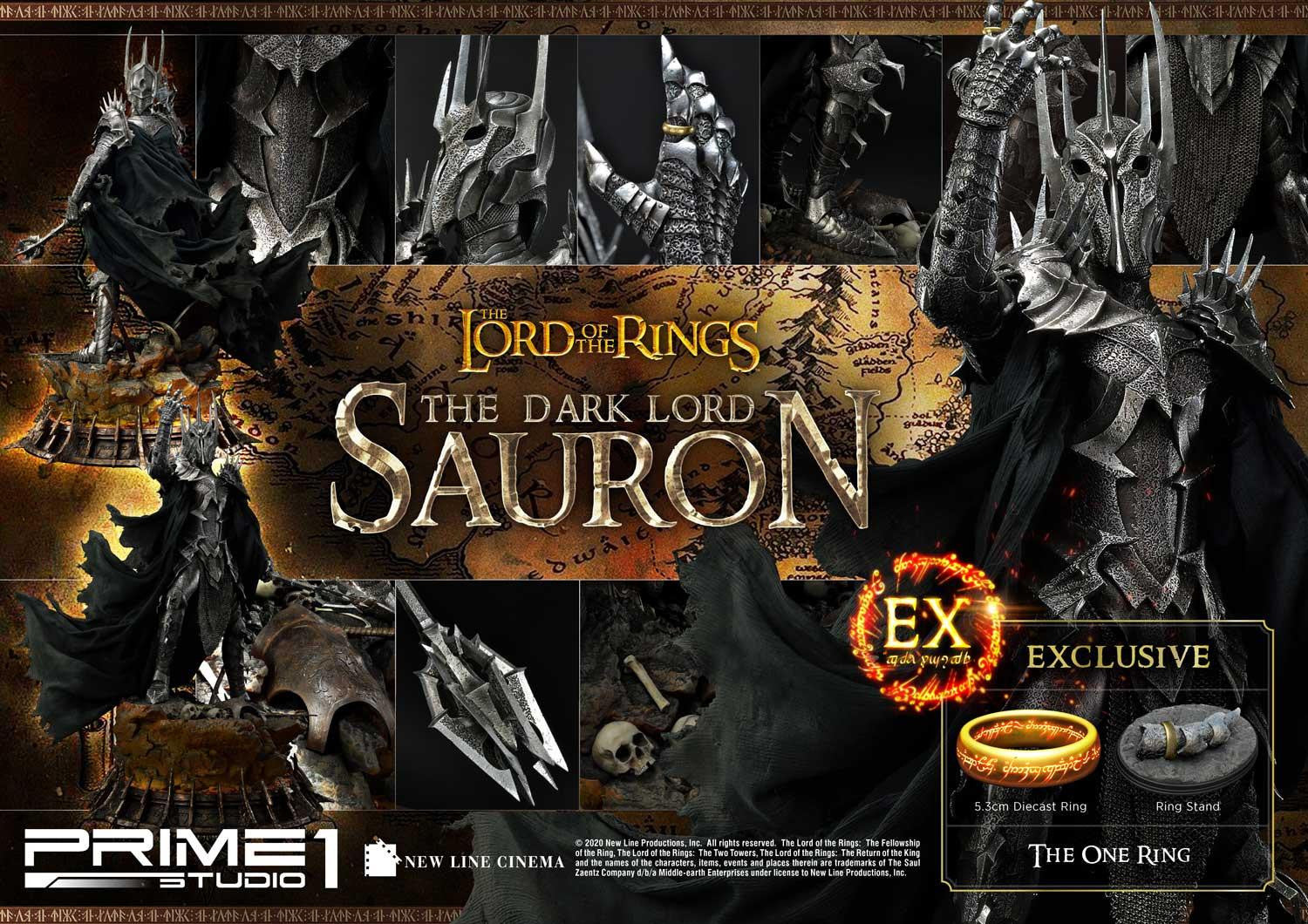 The Dark Lord Sauron Statue Exclusive