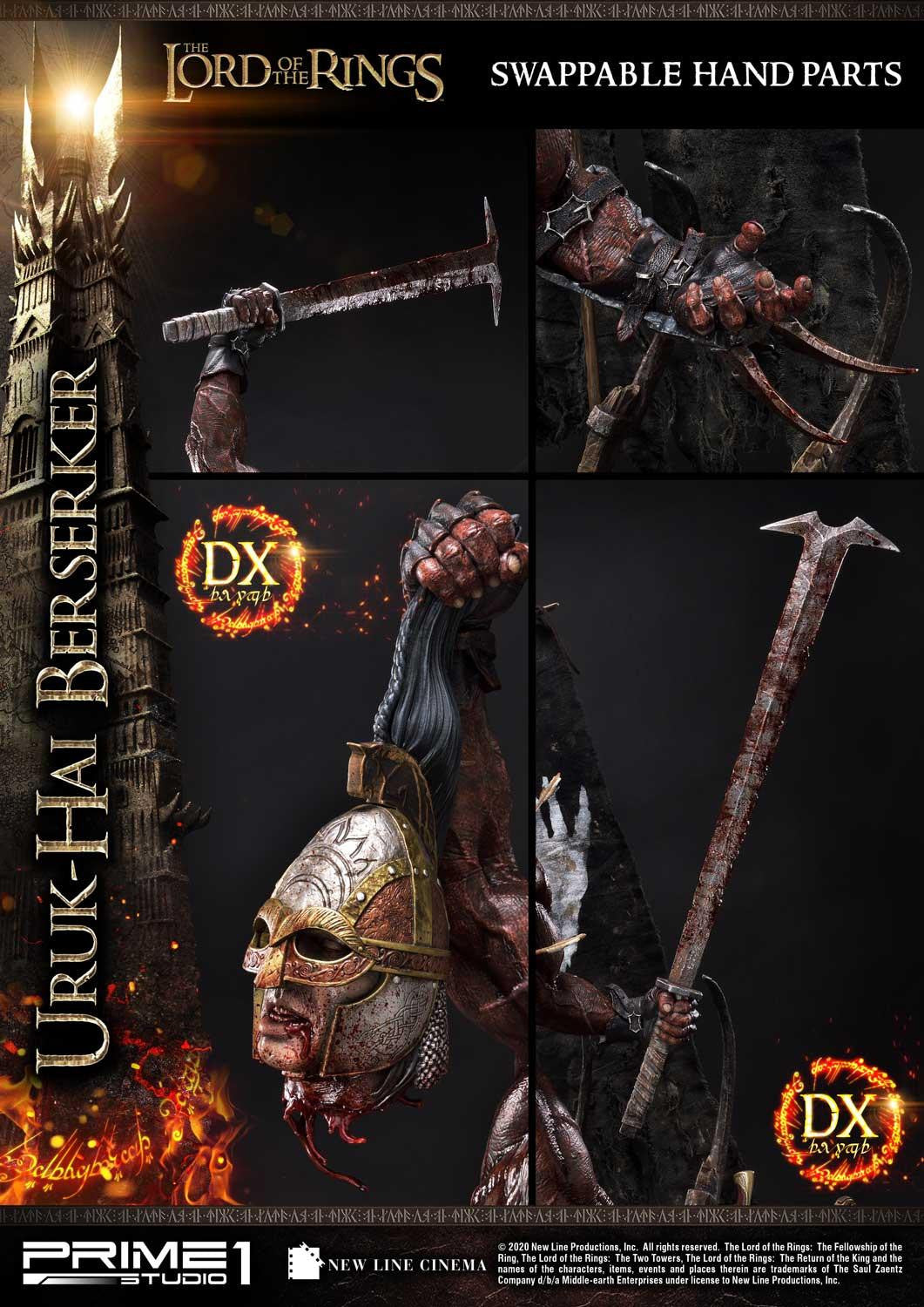 Uruk-Hai Berserker DELUXE 1/4 Scale Statue