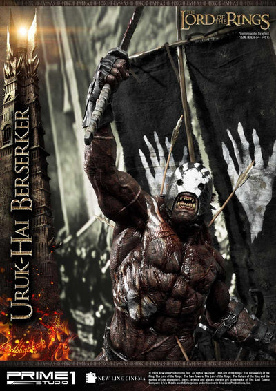 Uruk-Hai Berserker DELUXE 1/4 Scale Statue