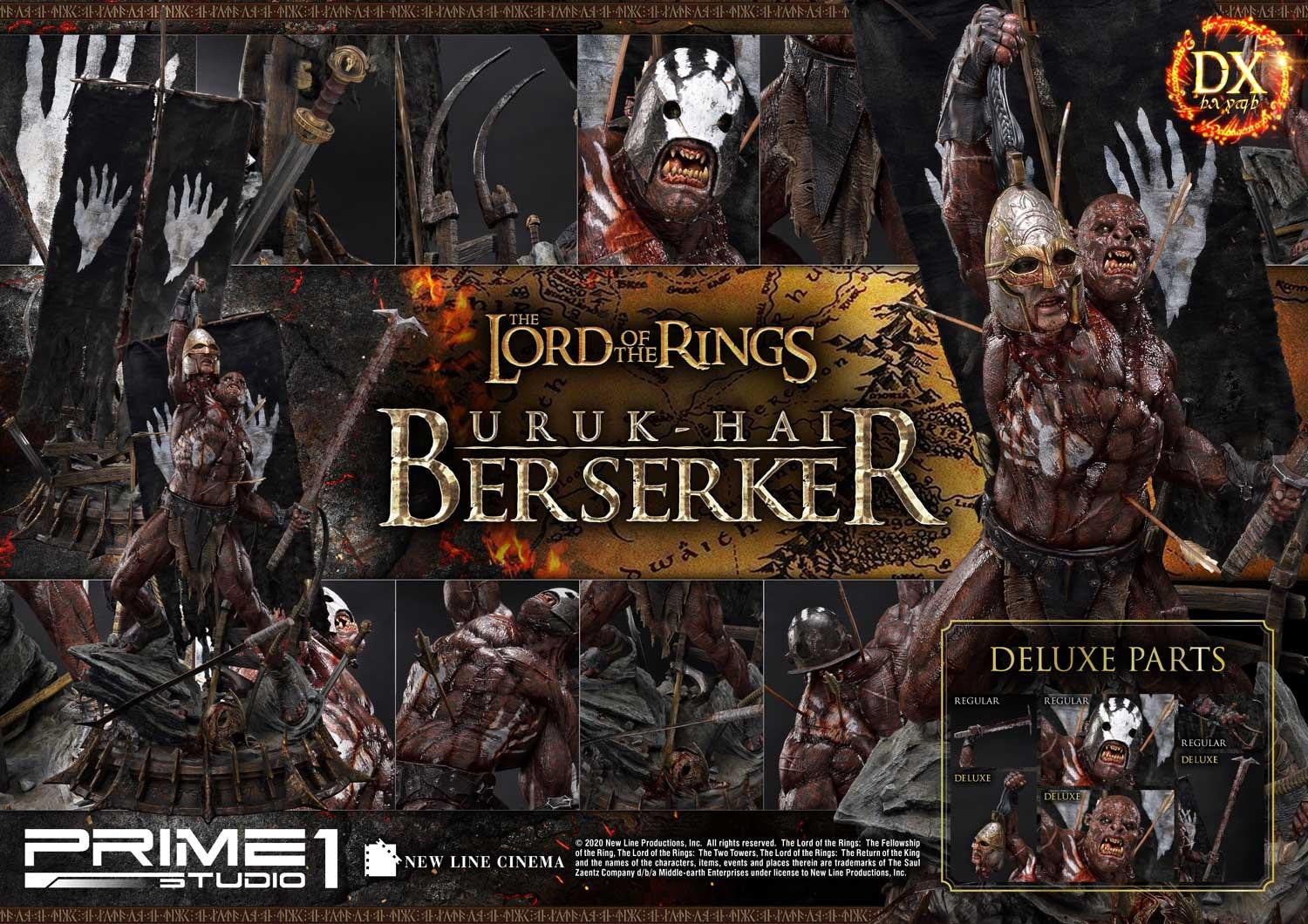 Uruk-Hai Berserker DELUXE 1/4 Scale Statue