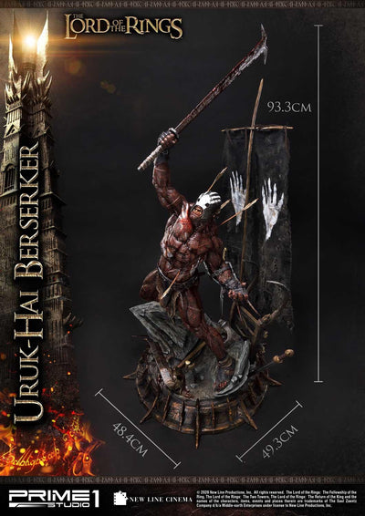 Uruk-Hai Berserker DELUXE 1/4 Scale Statue