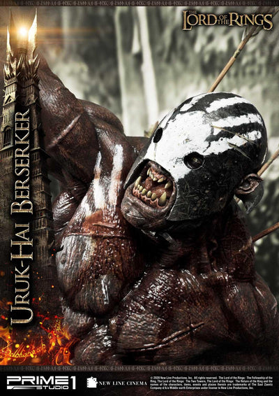 Uruk-Hai Berserker DELUXE 1/4 Scale Statue