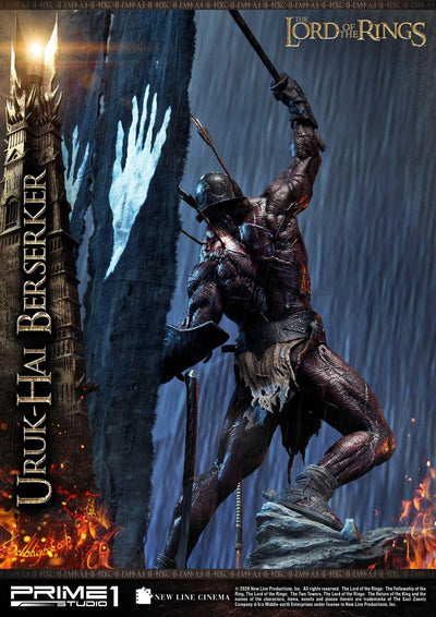 Uruk-Hai Berserker DELUXE 1/4 Scale Statue