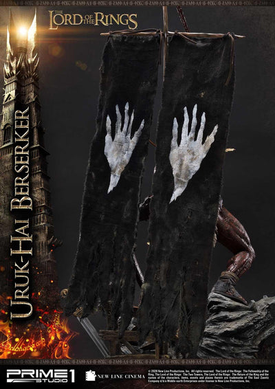 Uruk-Hai Berserker DELUXE 1/4 Scale Statue