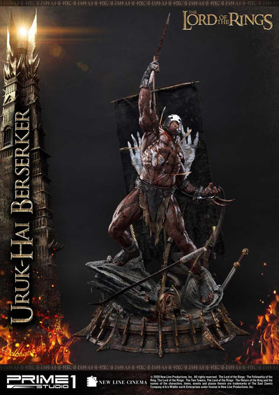 Uruk-Hai Berserker DELUXE 1/4 Scale Statue