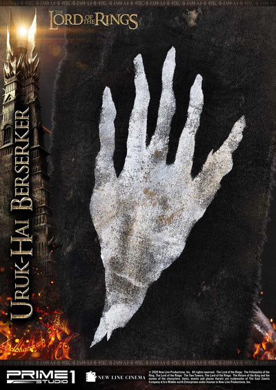 Uruk-Hai Berserker DELUXE 1/4 Scale Statue