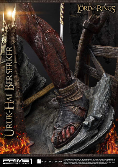 Uruk-Hai Berserker DELUXE 1/4 Scale Statue